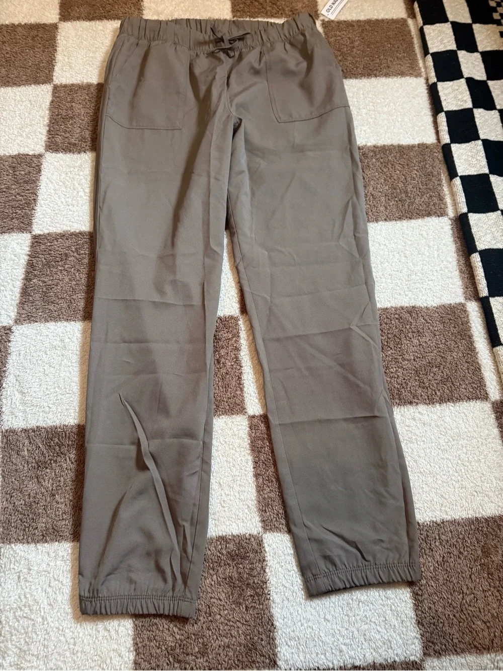 Old Navy Kids Casual Drawstring Jogger Pants - Olive